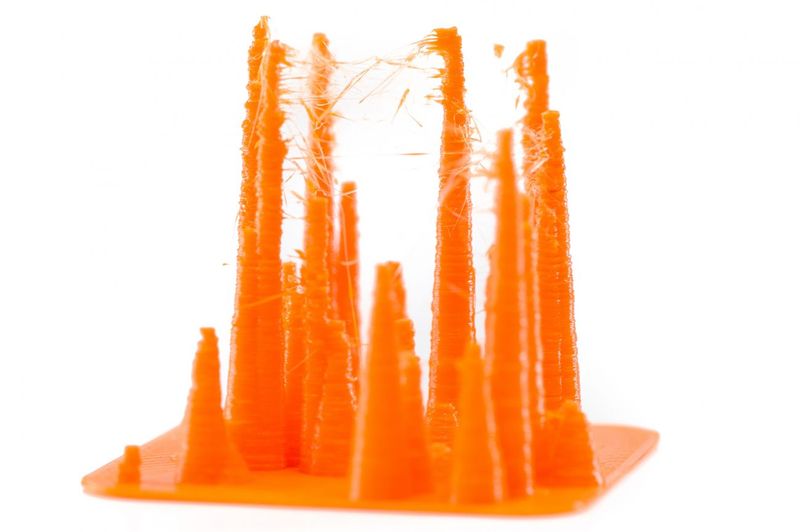 Stringing, 3D列印減少抽絲
