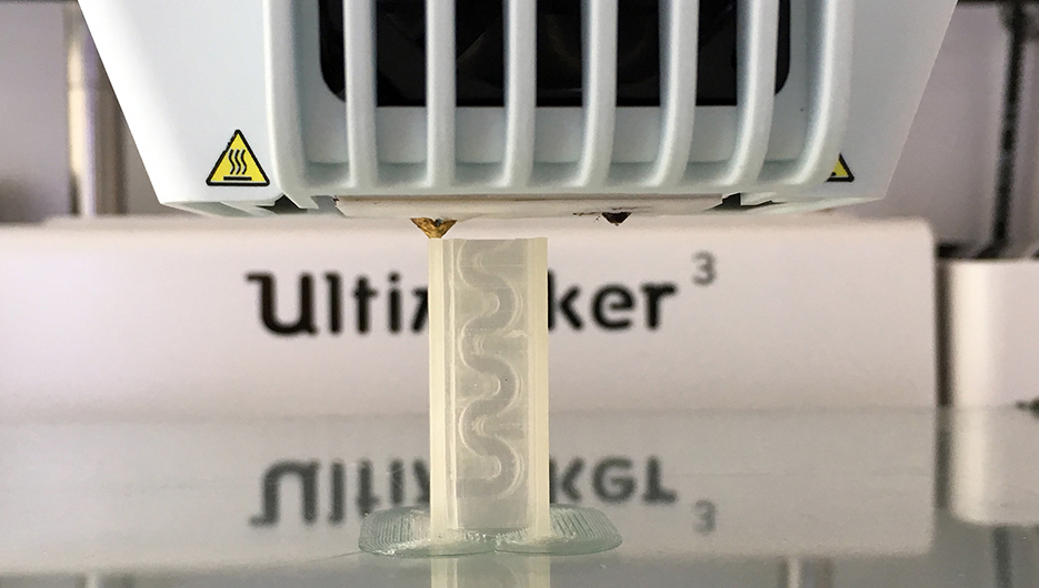 Ultimaker 3D列印機能實現所需的細節層次