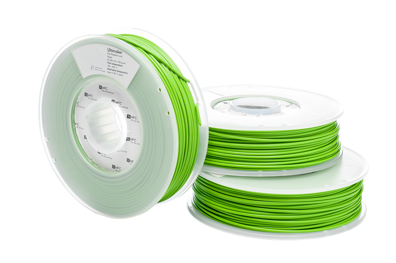 Ultimaker PLA 3D列印材料 - Green(綠色) - Spool1
