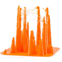 Stringing, 3D列印減少抽絲