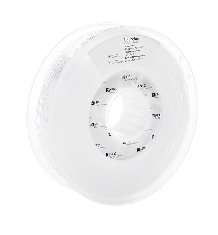 Ultimaker CPE+ - Transparent 透明